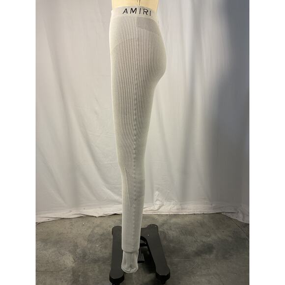 Amiri 'Seamless' Gray Knit Pant Size S - Picture 4 of 5